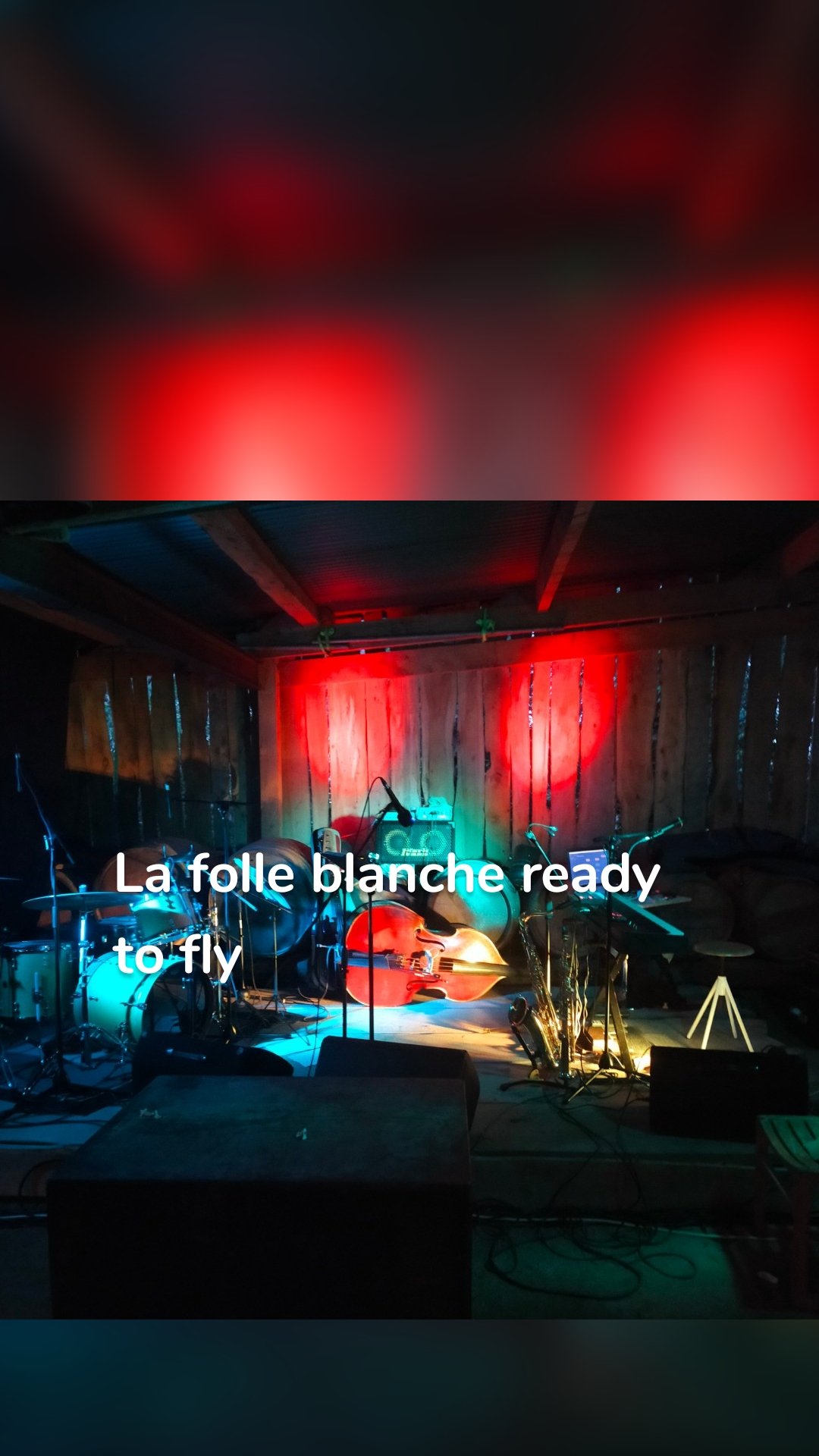 La folle blanche ready to fly