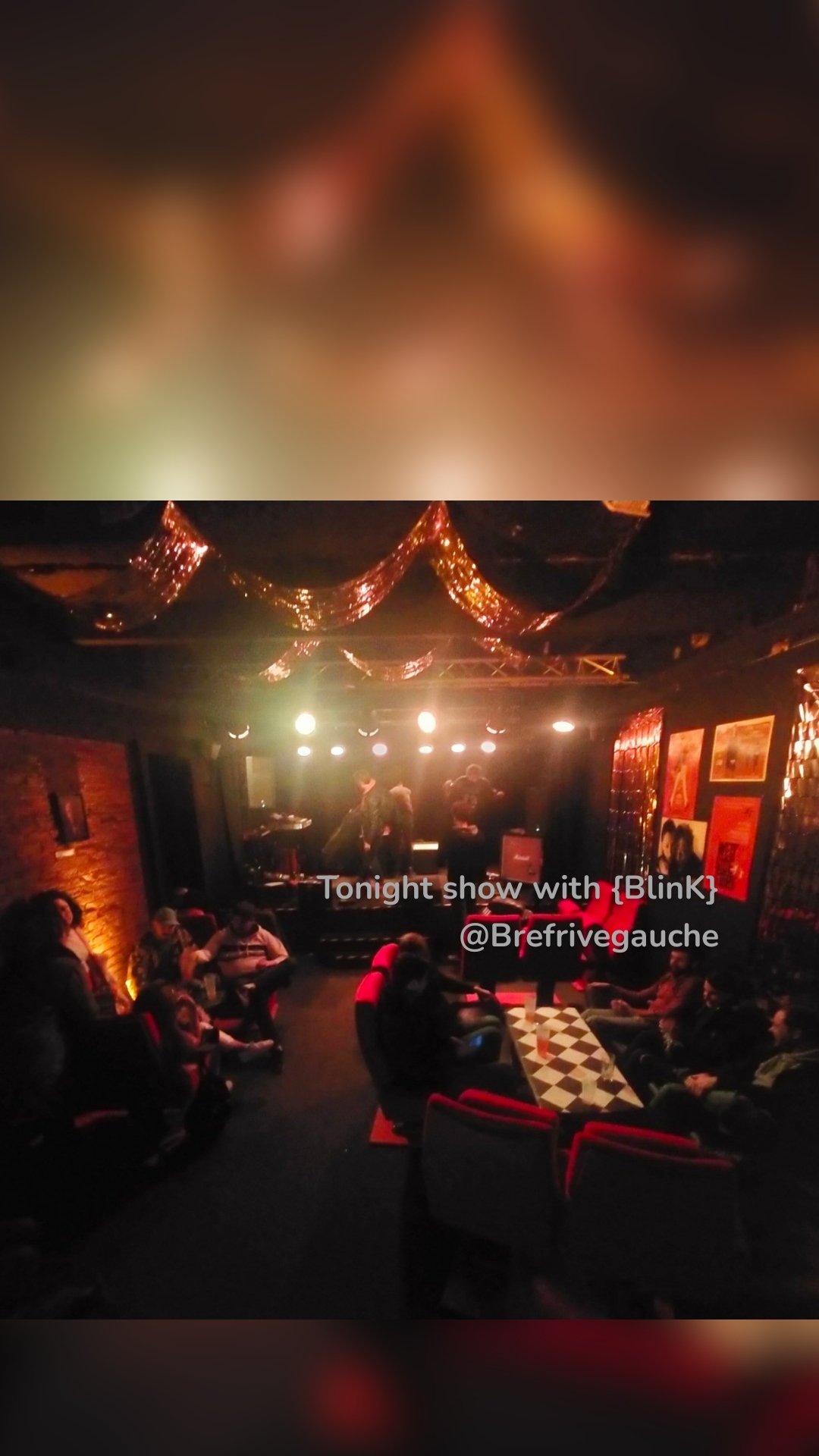 Tonight show with {BlinK} @Brefrivegauche